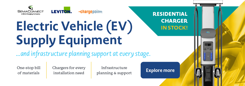 Electric vehicle (EV) supply equipment... and infrastructure planning support at every stage.