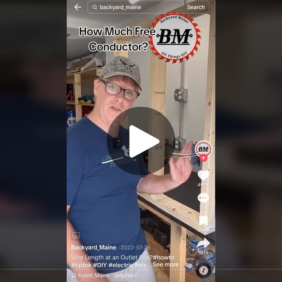 TikTok screenshot of video: 'Nice video on the free conductor rule in 300.14'