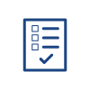 Icon representing project reporting