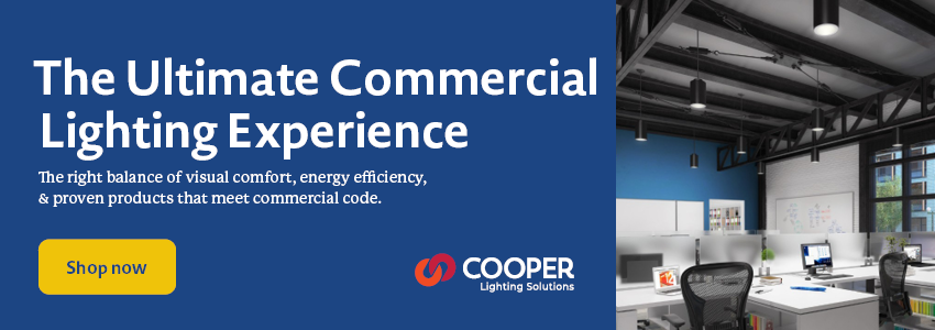 Cooper Lighting: The ultimate commercial lighting experience. Click to shop now.